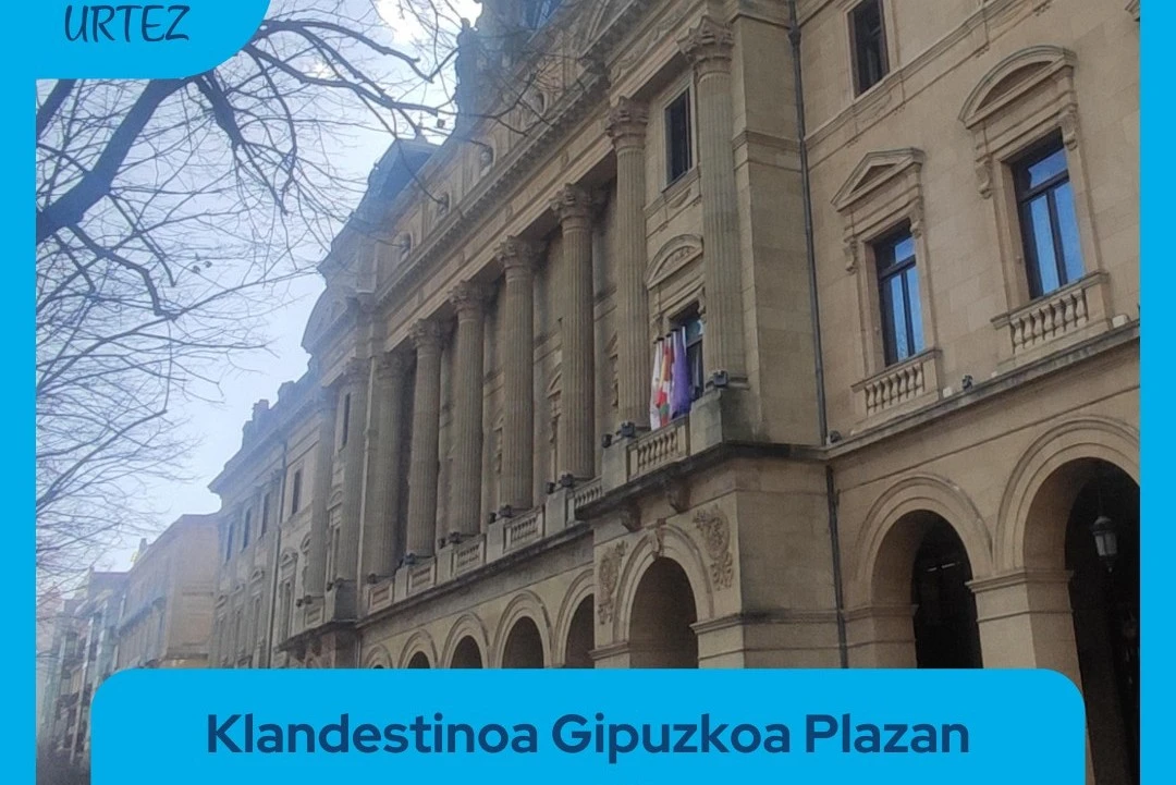 KLANDESTINOA GIPUZKOA PLAZAN