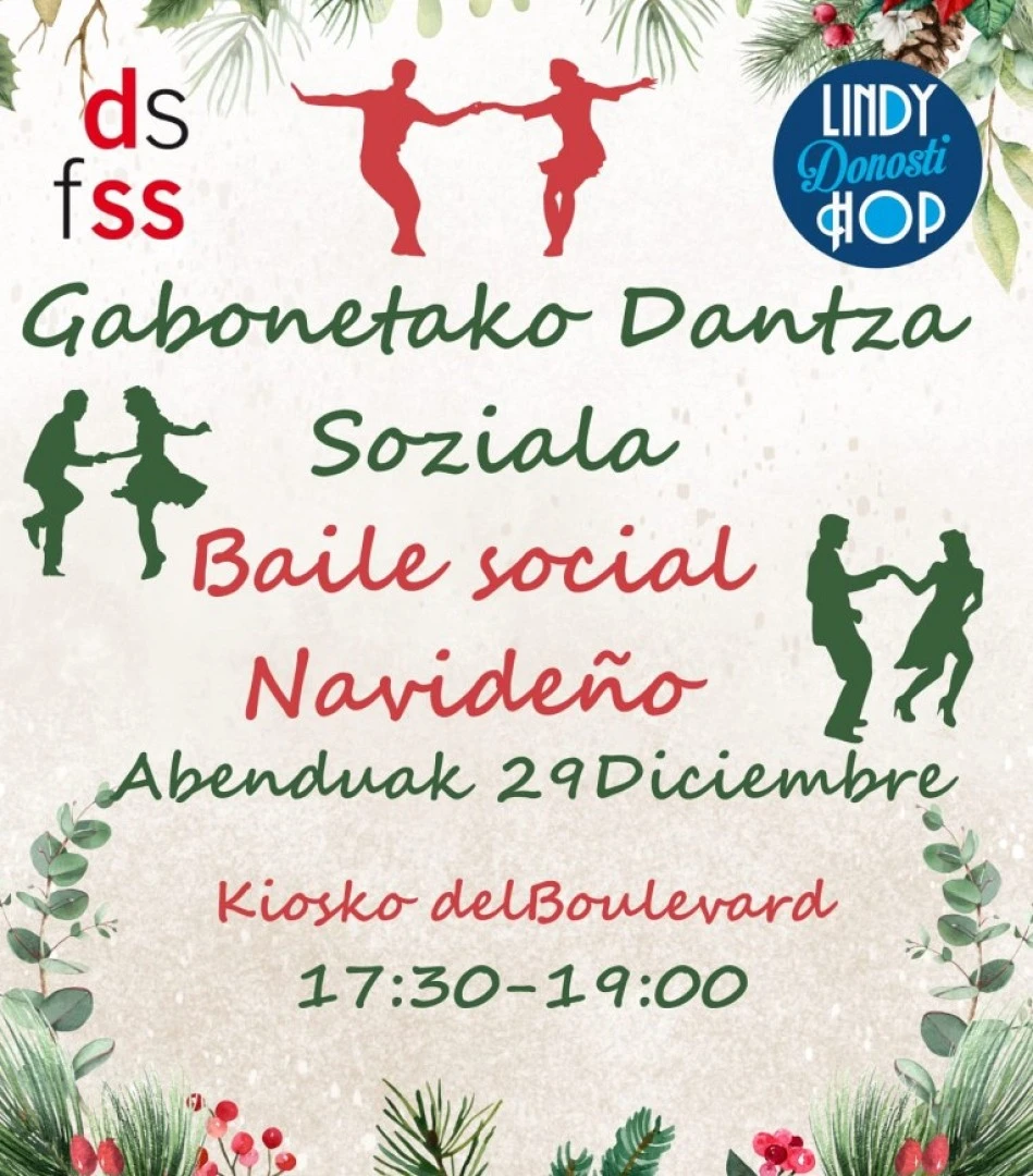 Christmas social dance