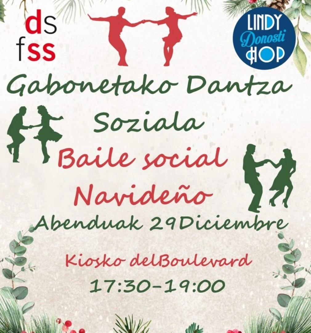 Christmas social dance